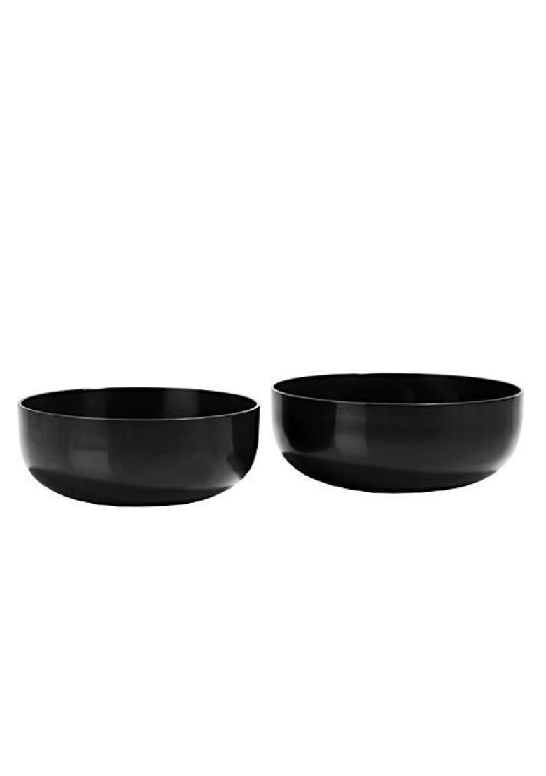 Sumeet Hard Anodised Tasra Deep Pan | 1 L | 1.1 Qt | 2-Piece Set - Indya