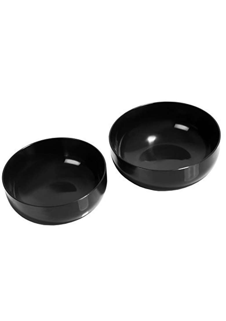 Sumeet Hard Anodised Tasra Deep Pan | 1.6 L | 1.7 Qt | 2-Piece Set - Indya