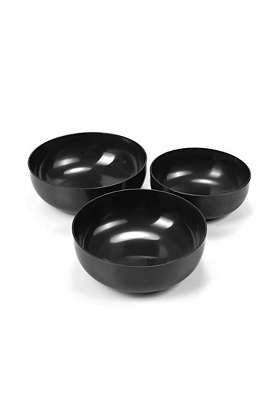 Sumeet Stainless Steel Hard Anodised Tasra Deep Pan Set | 1.6 L | 1.7 Qt | Pack of 3