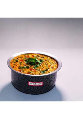 FLIXBLOOM Noted Black Hard Anodised Induction Base LPG Stove Friendly Thick Guage Kitchen | 4 L | 4.2 Qt