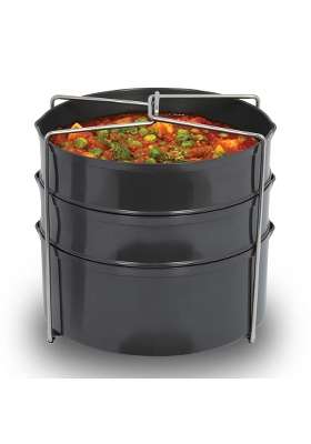 Hawkins Three-Dish Hard Anodised Set | 4 L | 4.2 Qt