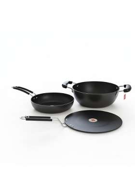 LAZYwindow Hard Anodized Cookware Set