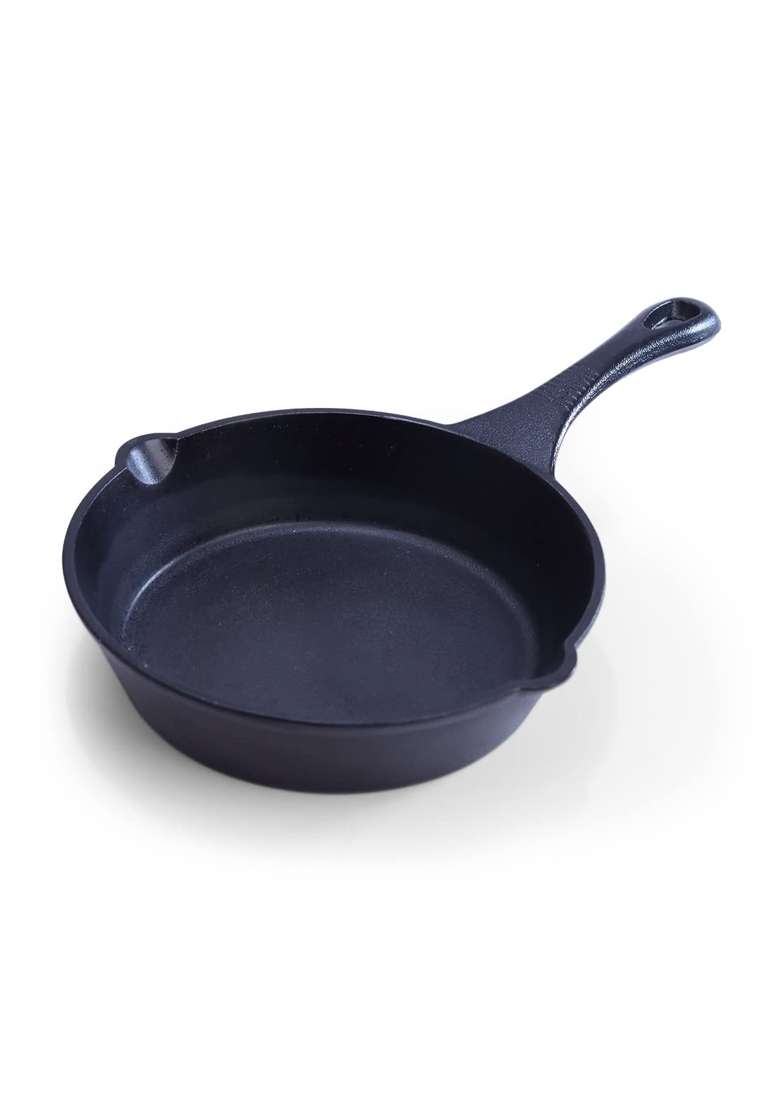 Wonderchef Forza Pre Seasoned Cast Iron Fry Pan | 19 cm | 7.5 Inch - Indya