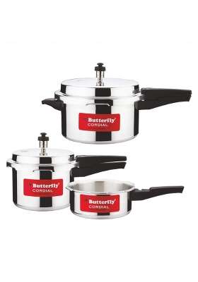 Butterfly Cordial and Pressure Cookers | 2 L | 2.1 Qt | Induction Compatible | Food Safe