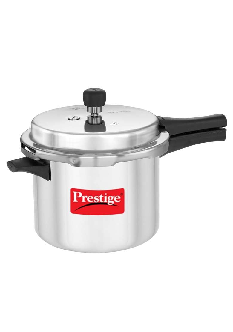 Prestige Aluminium Popular Outerlid Pressure Cooker | 5 L | 5.3 Qt - Indya