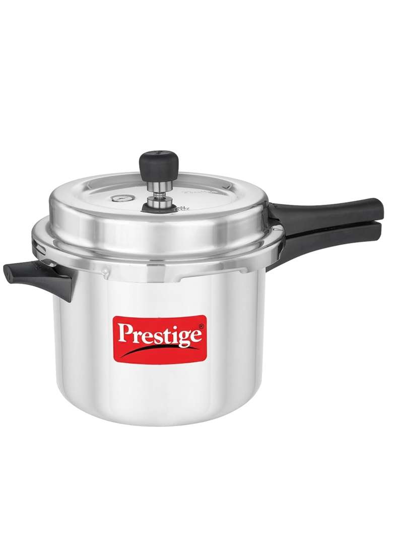 Prestige Aluminium Popular Svachh Outerlid Pressure Cooker | 5 L | 5.3 Qt - Indya