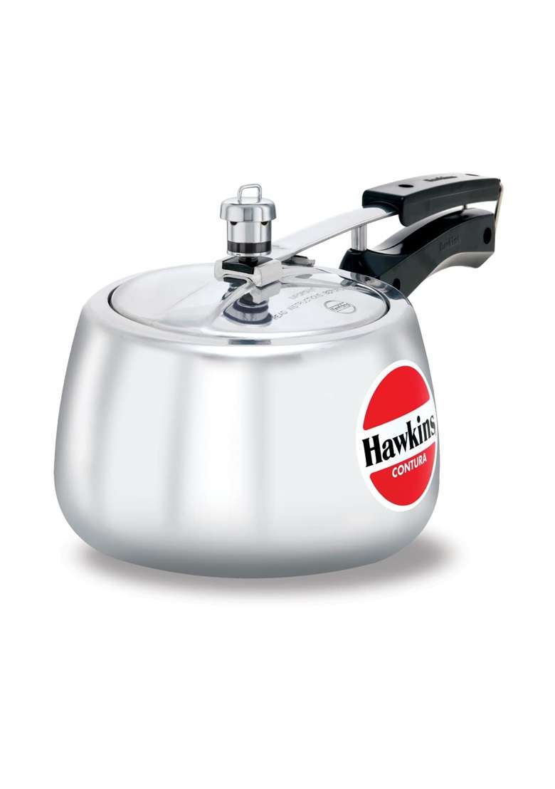 Hawkins Aluminium Contura Pressure Cooker | 3 L | 3.2 Qt - Indya