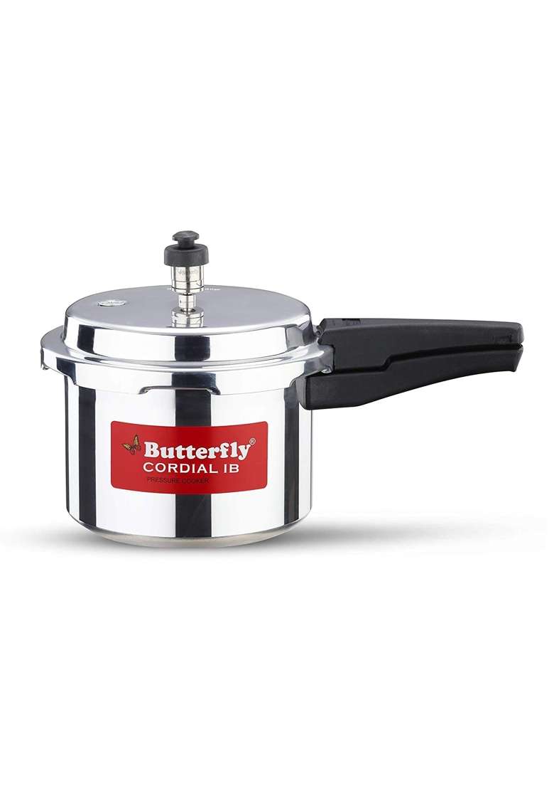 Butterfly Cordial Pressure Cooker | 3 L | 3.2 Qt | Induction Compatible | Food Safe - Indya