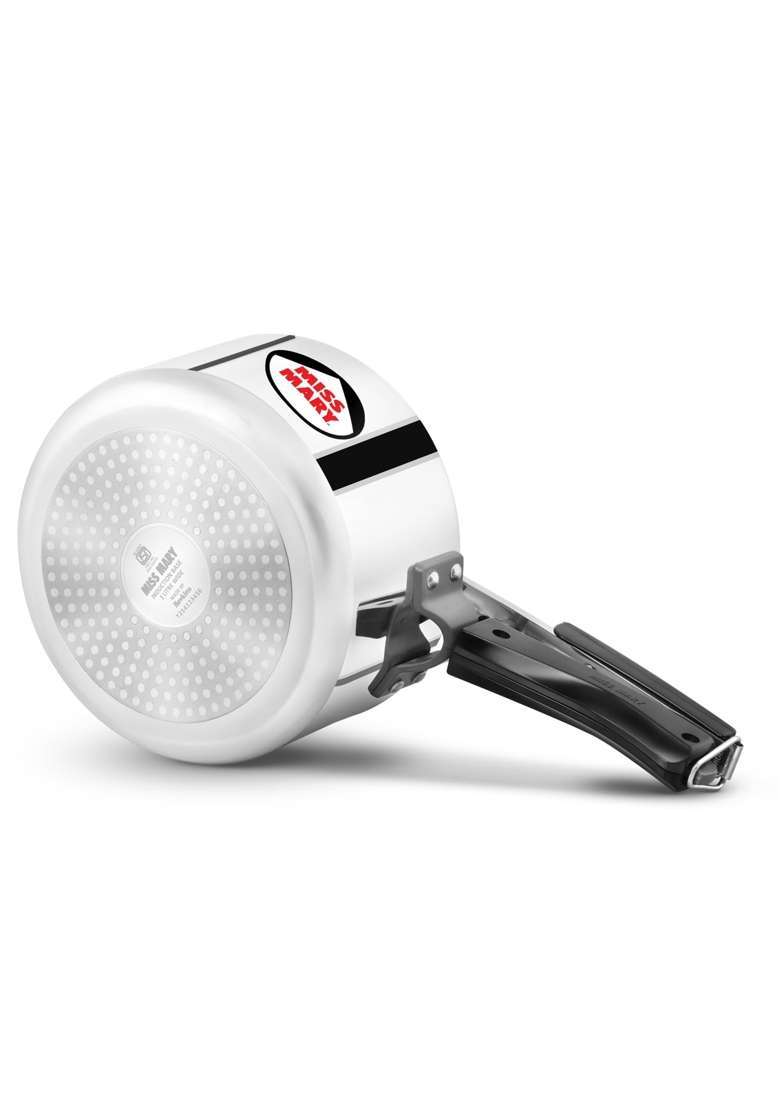 Hawkins Miss Mary Aluminium Pressure Cooker | 3 L | 3.2 Qt | Induction Compatible - Indya