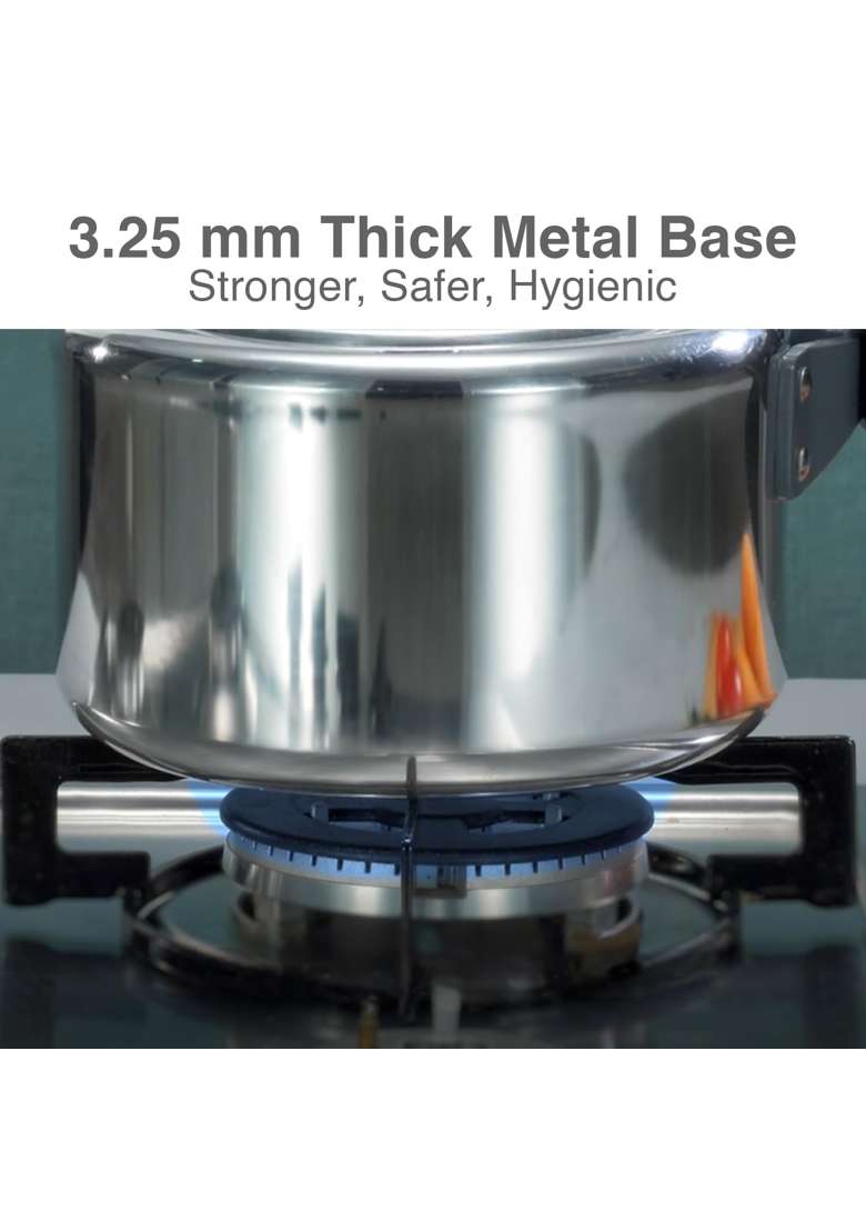 Hawkins Miss Mary Aluminium Pressure Cooker | 3 L | 3.2 Qt | Induction Compatible - Indya