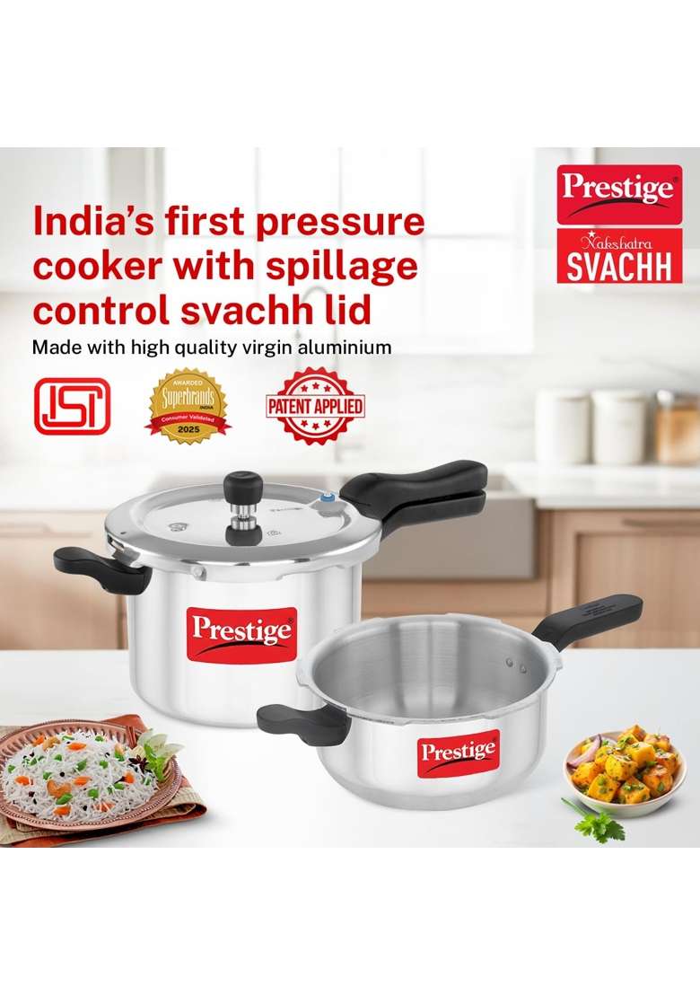 Prestige Svachh | 5 L | 5.3 Qt - Indya