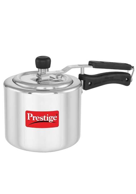 Prestige Aluminium Nakshatra Plus Svachh Innerlid Pressure Cooker | 3 L | 3.2 Qt | Induction Compatible
