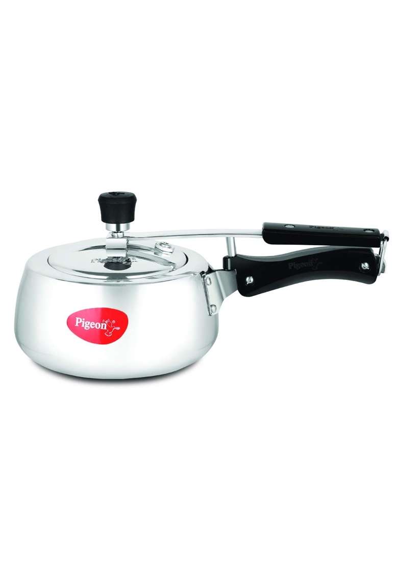 Pigeon Aluminium Pressure Cooker Inner Lid with Induction Base | 2 L | 2.1 Qt - Indya
