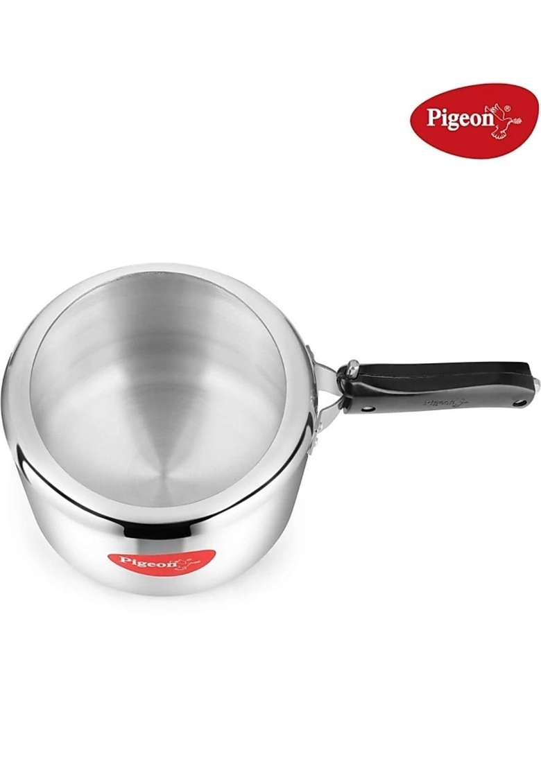 Pigeon Storm Aluminium Innner Lid Pressure Cooker Induction and Gas Stove Compatible | 3 L | 3.2 Qt - Indya