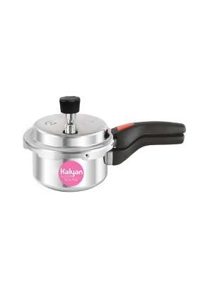 KALYAN Outerlid Non-Induction Base Pink Series Aluminium Pressure Cooker | 1 L | 1.1 Qt