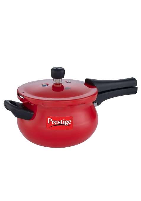 Prestige Deluxe Plus Outerlid Mini Pressure Cooker | 3 L | 3.2 Qt | Induction Compatible