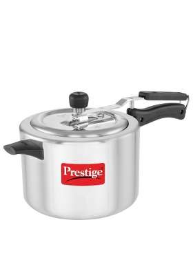 Prestige Nakshatra Plus Svachh Aluminium Straight Wall Inner Lid Pressure Cooker | 5 L | 5.3 Qt