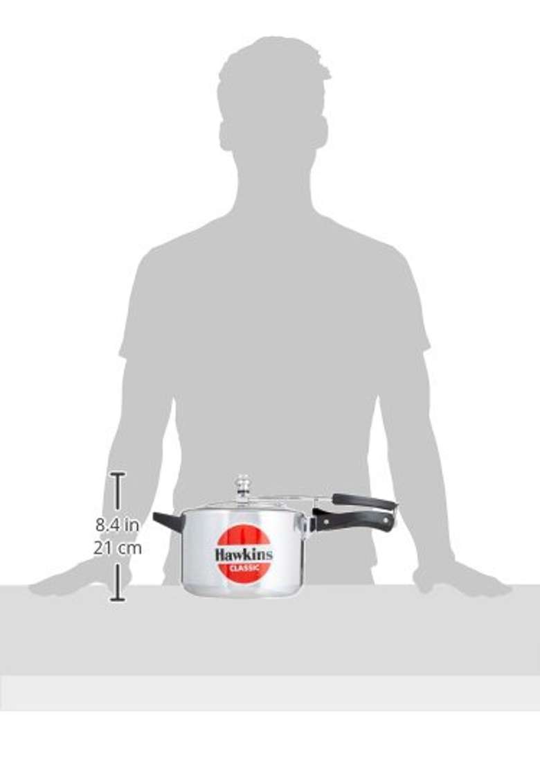 Hawkins Classic Pressure Cooker | 5 L | 5.3 Qt - Indya