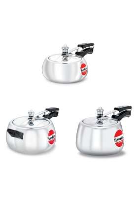 Hawkins Aluminium Pressure Cooker | 2 L | 2.1 Qt