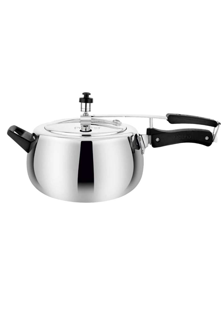 Prabha Aluminium Pressure Cooker Inner Lid | 2 L | 2.1 Qt | Induction Compatible | Non-Toxic | Food Safe - Indya