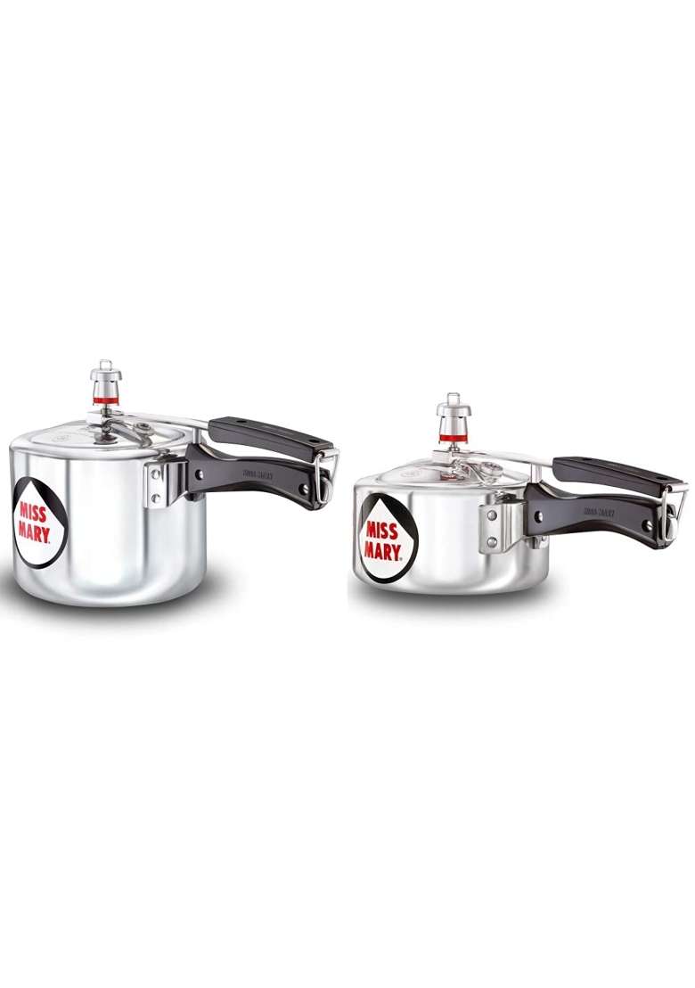 Hawkins Miss Mary Aluminium Pressure Cooker | 3 L | 3.2 Qt - Indya