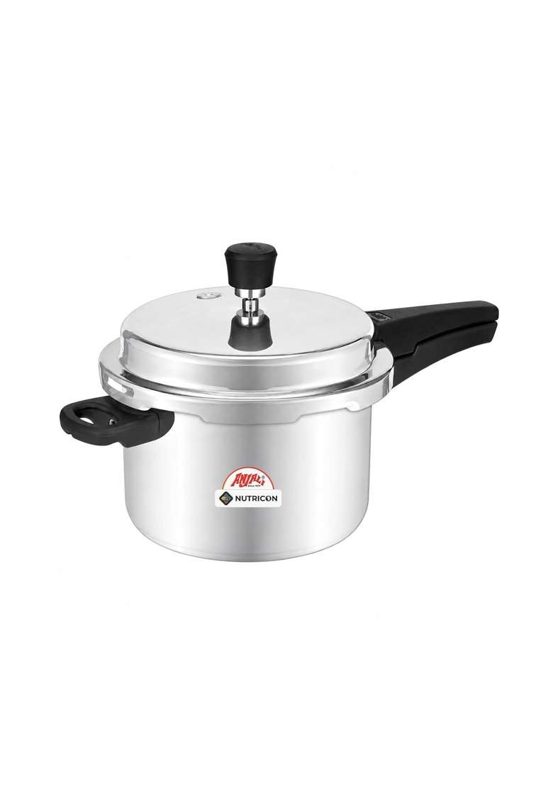 ANJALI Aero Straight Aluminium Pressure Cooker | 5 L | 5.3 Qt - Indya