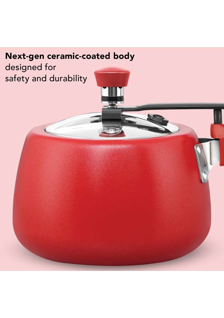 Hawkins Cerenity Pressure Cooker | 3 L | 3.2 Qt | Induction Compatible - Indya
