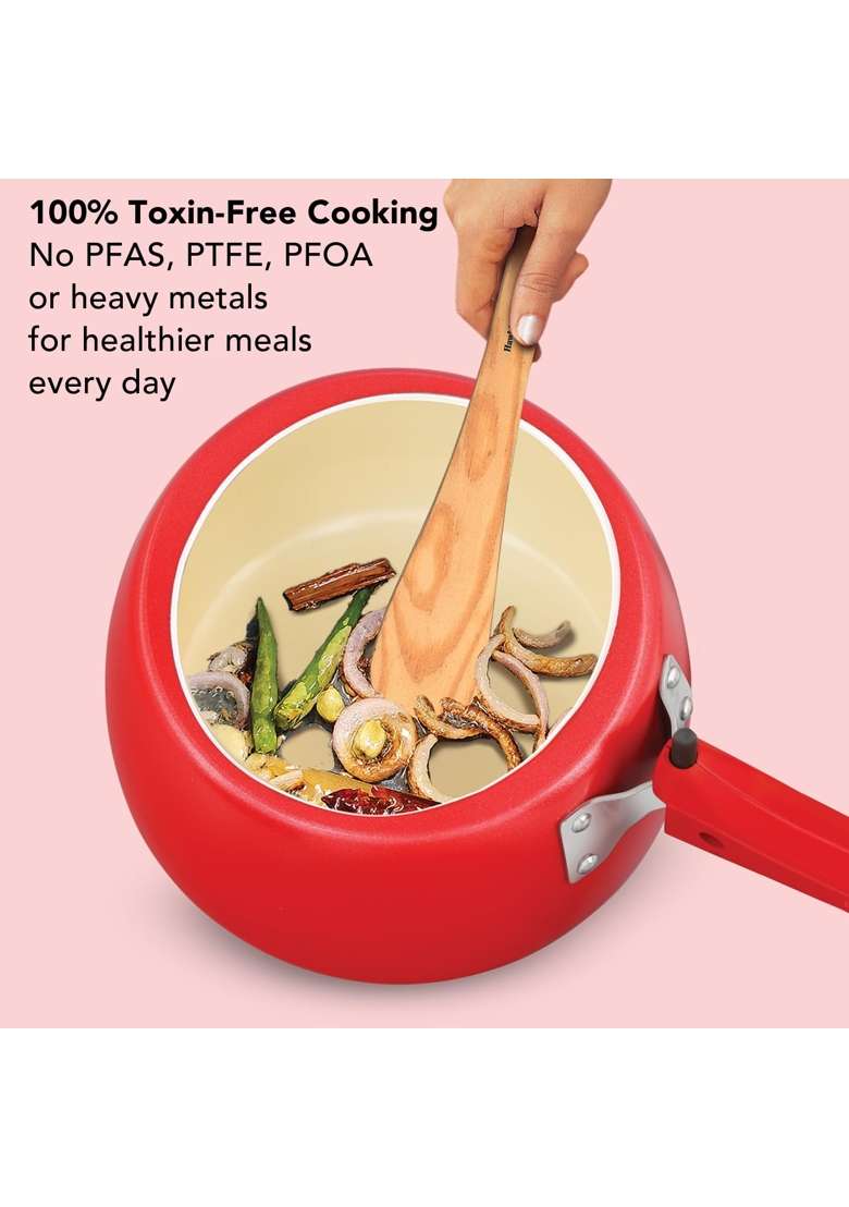 Hawkins Cerenity Pressure Cooker | 3 L | 3.2 Qt | Induction Compatible - Indya