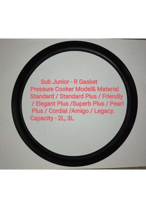 Butterfly Rubber Sub Junior-R Pressure Cooker Gasket | 3 L | 3.2 Qt