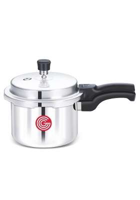 GLOBE Kiwi Aluminium Outer Lid Induction Base Pressure Cooker | 5 L | 5.3 Qt
