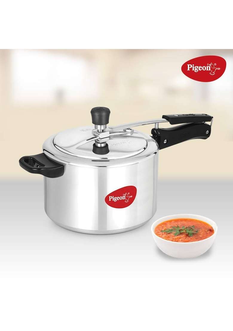 Pigeon Pressure Cooker Storm 3linduction BASE | 5 L | 5.3 Qt - Indya