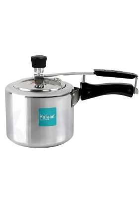 KALYAN Innerlid Classic Induction Base Blue Series Aluminium Pressure Cooker | 1.5 L | 1.6 Qt