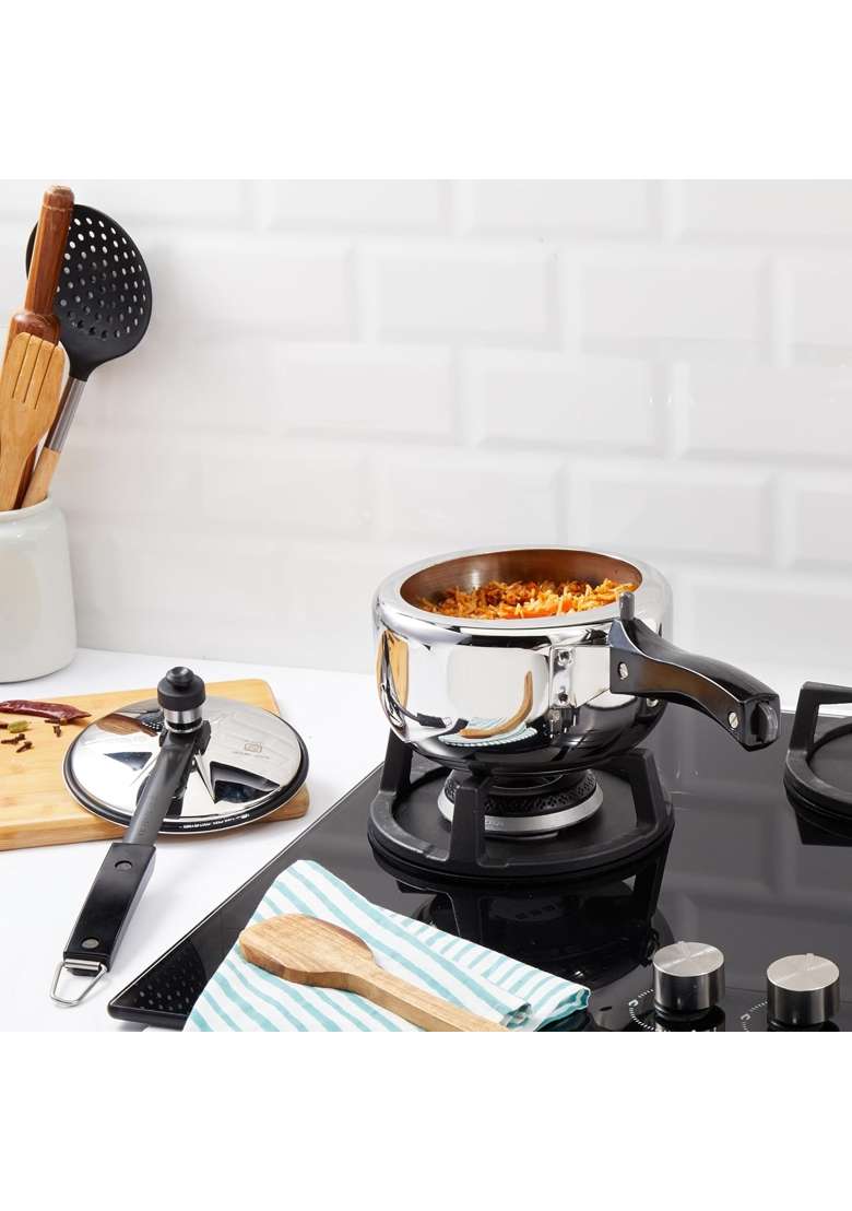 Solimo Amazon Brand Solimo | 2 L | 2.1 Qt | Induction Compatible - Indya