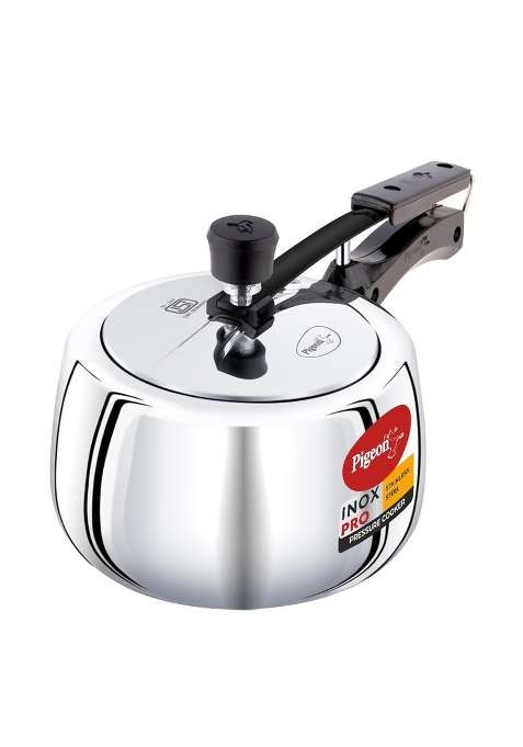 Pigeon By Stovekraft Inox Pro Inner Lid Stainless Steel Cooker | 3 L | 3.2 Qt