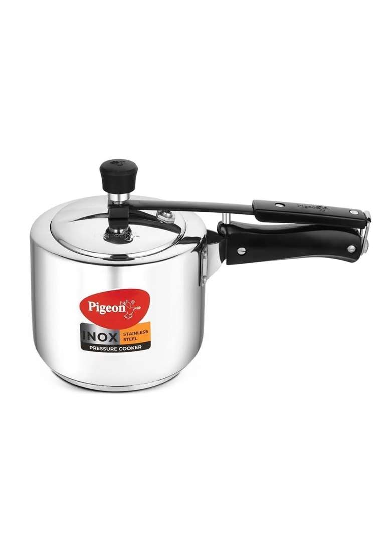 Pigeon By Stovektraft 19001100 Induction Inner Lid Stainless Steel Pressure Cooker | 3 L | 3.2 Qt - Indya