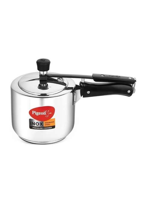 Pigeon By Stovektraft 19001100 Induction Inner Lid Stainless Steel Pressure Cooker | 3 L | 3.2 Qt