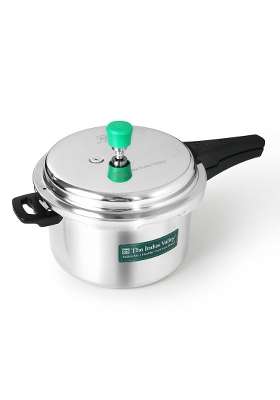 The Indus Valley Triply Stainless Steel Pressure Cooker Outer Lid | 5 L | 5.3 Qt | Induction Compatible | Non-Toxic | Non-Stick