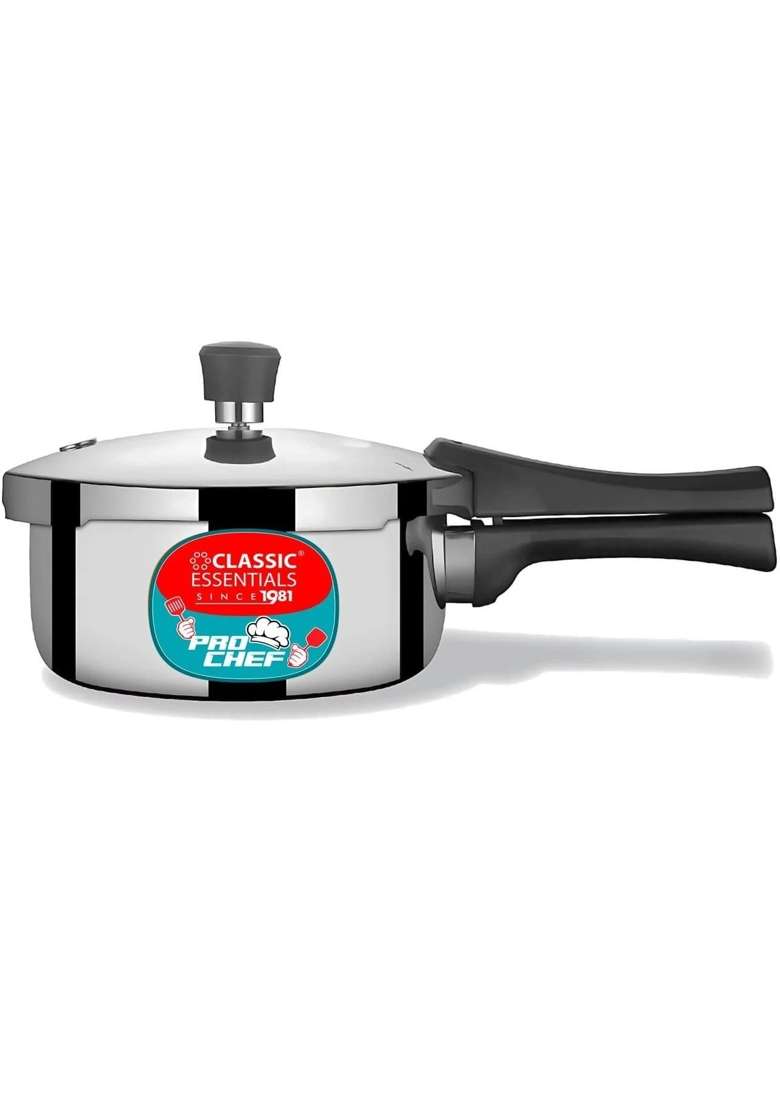 CLASSIC ESSENTIALS Prochef Stainless Steel Cooker | 1 L | 1.1 Qt | Non-Toxic | Food Safe - Indya