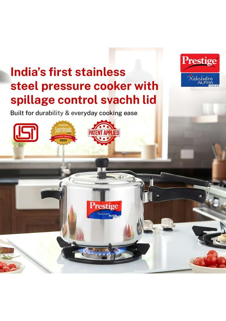 Prestige Svachh | 5 L | 5.3 Qt - Indya