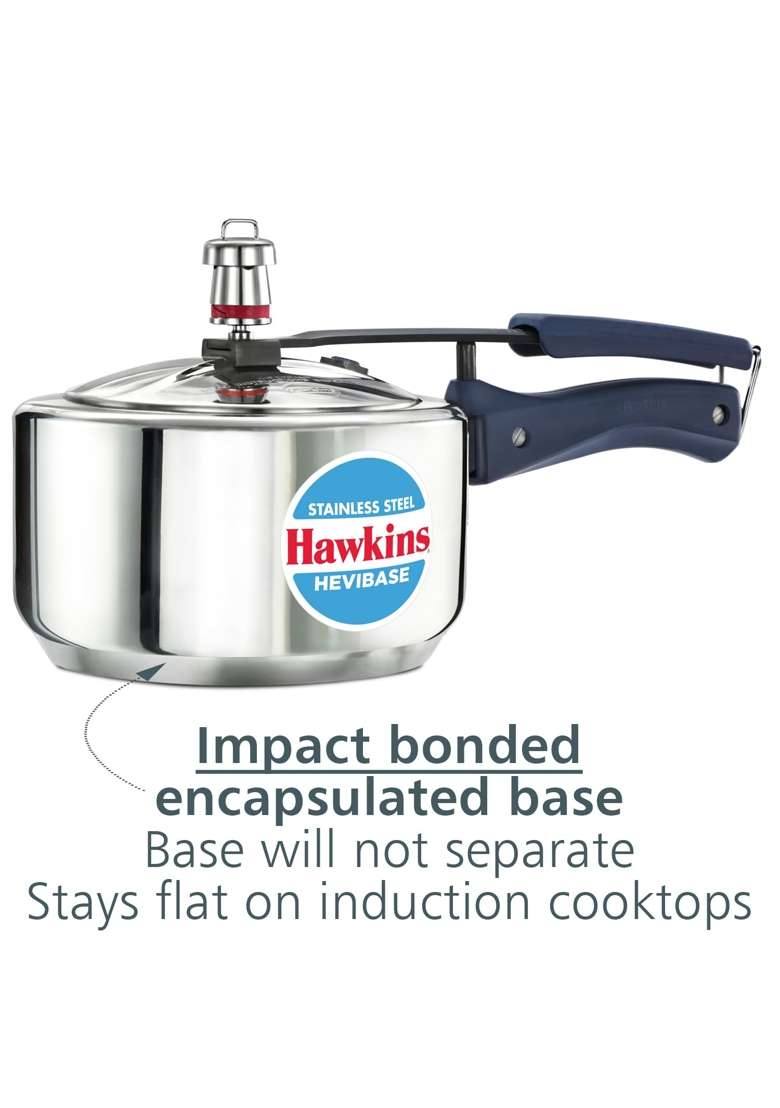 Hawkins Pressure Cooker | 2 L | 2.1 Qt | Induction Compatible - Indya