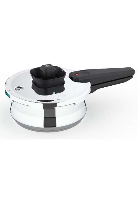 Butterfly Duo Curve SS Pressure Cooker | 2 L | 2.1 Qt | Induction Compatible
