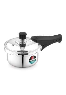 BERGNER Tri-Max Junior Triply Pressure Cooker | 1 L | 1.1 Qt | Induction Compatible