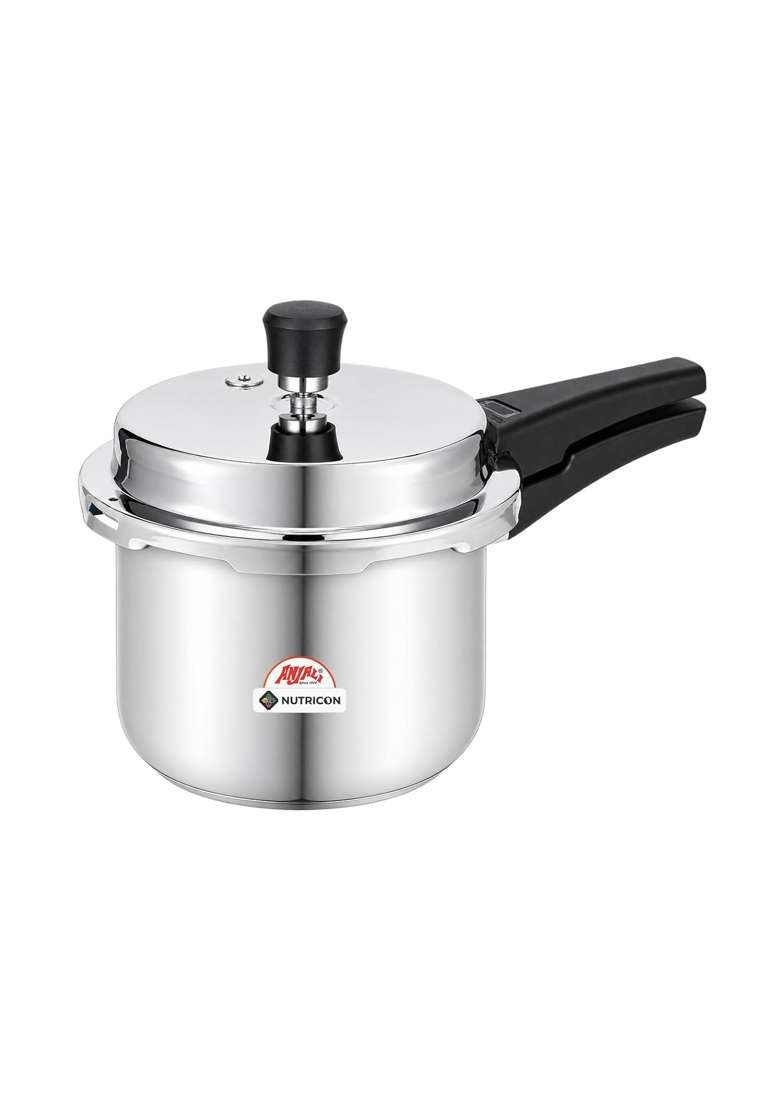 ANJALI Aqua Stainless Steel Induction Pressure Cooker | 3 L | 3.2 Qt - Indya