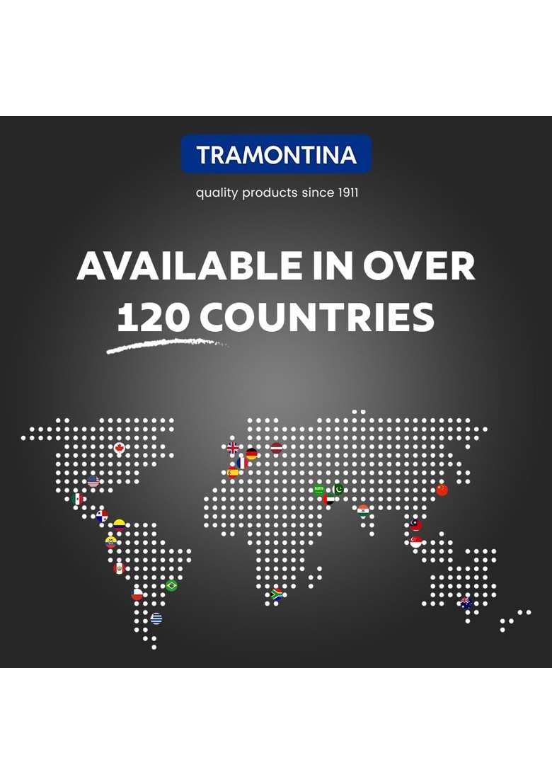 TRAMONTINA Aeion Triply Pressure Cooker | 1.5 L | 1.6 Qt | Induction Compatible | PFOA Free - Indya