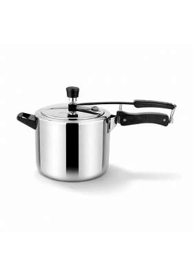 Prabha Stainless Steel Pressure Cooker Inner Lid | 5 L | 5.3 Qt | Induction Compatible | Non-Toxic | Tri-Ply