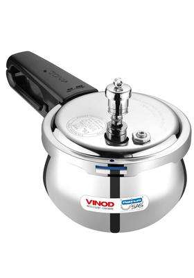 Vinod Splendid Plus Stainless Steel Pressure Cooker Outer Lid | 1.5 L | 1.6 Qt | Induction Compatible