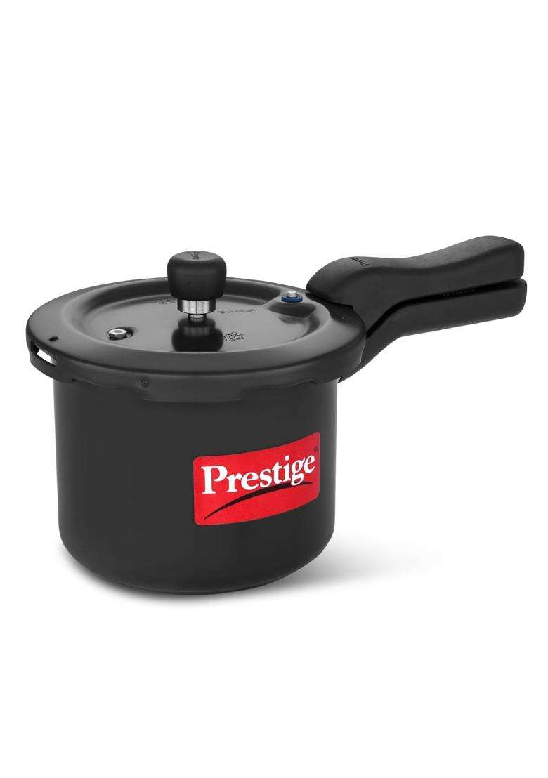 Prestige Hard Anodised Svachh Outerlid Pressure Cooker | 3 L | 3.2 Qt | Induction Compatible - Indya