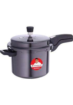 Wonderchef Taurus Hard Anodized Outer Lid Pressure Cooker | 5 L | 5.3 Qt | Induction Compatible