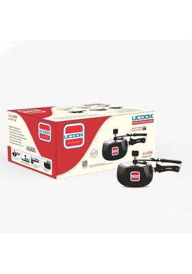 UCOOK By United Ekta Engg. Royale Duo Hard Anodised Non-Induction Inner Lid Pressure | 1.5 L | 1.6 Qt