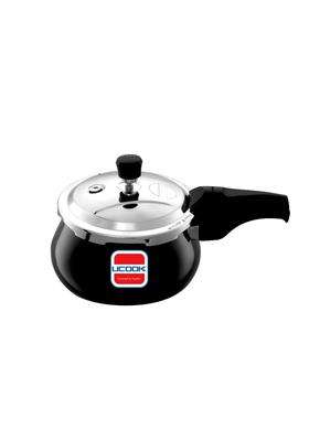 UCOOK By United Ekta Group Big Belly-O-Twin Hard Anodised Outer Lid Induction | 3.5 L | 3.7 Qt